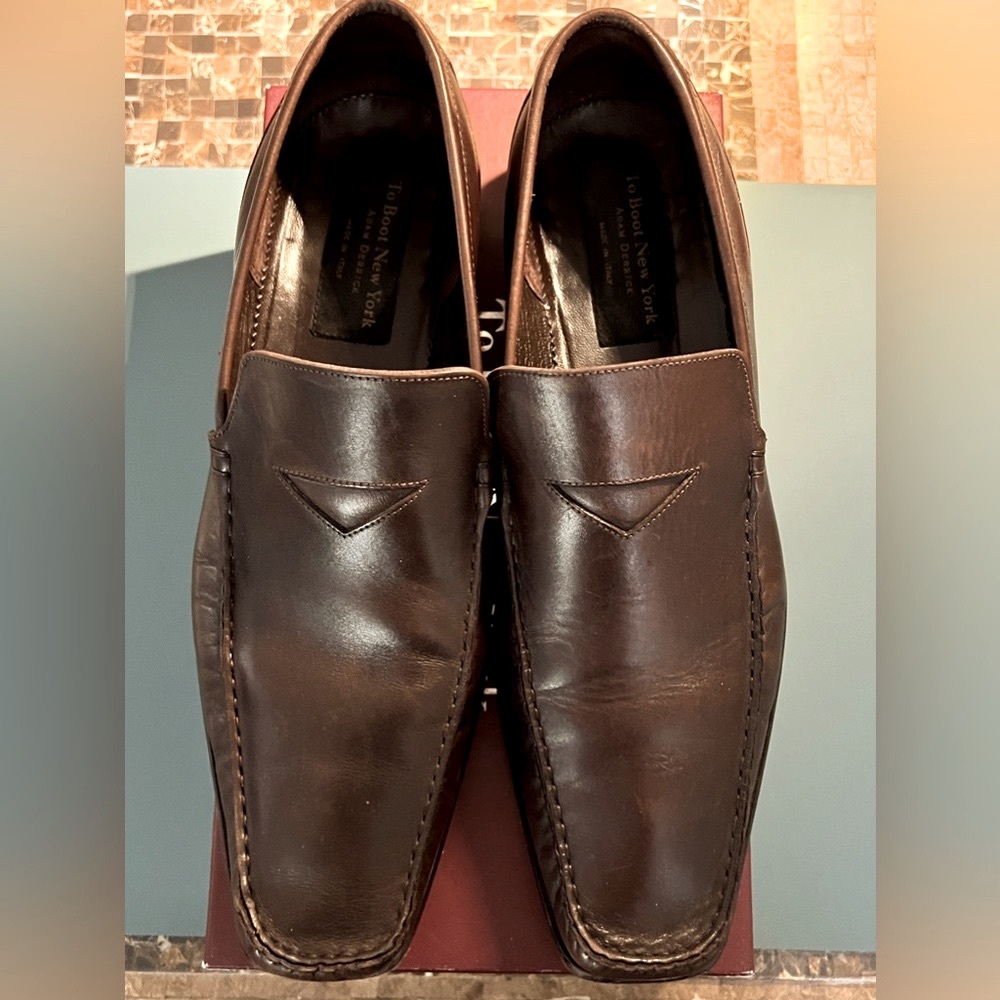 To Boot New York - Adam Derrick “Manning” Leather Slip-On Loafer